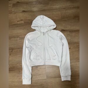 Hollister White Hoodie
